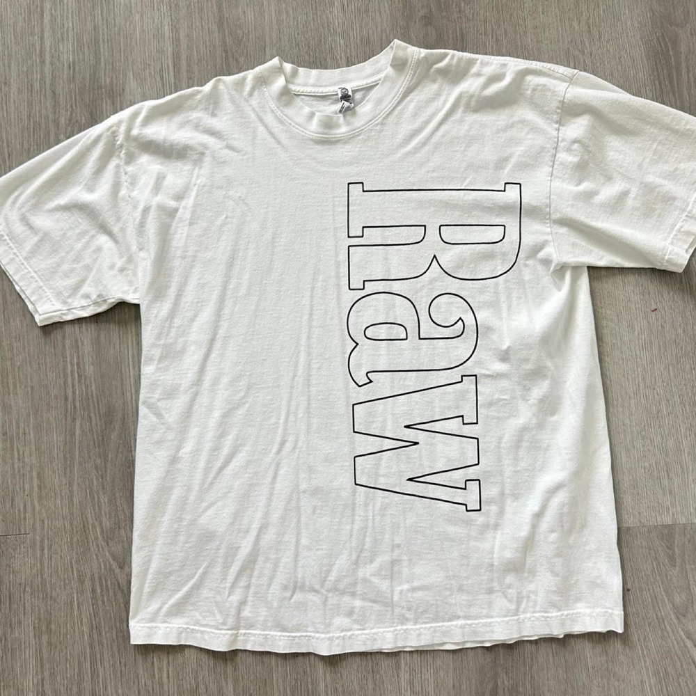 Raw Nutrition Athletic Club CBUM White T-Shirt Size XL
